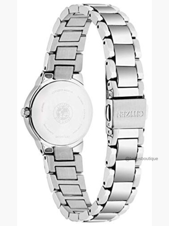 Eco-Drive Ladies Dress Classic Watch with Mother-of-Pearl Dial